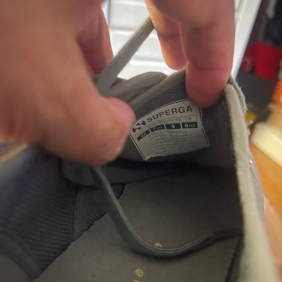 Superga COTU 2790 Platform Sneaker Womens’s Gray Sage with Box from LLBean - Picture 9 of 11